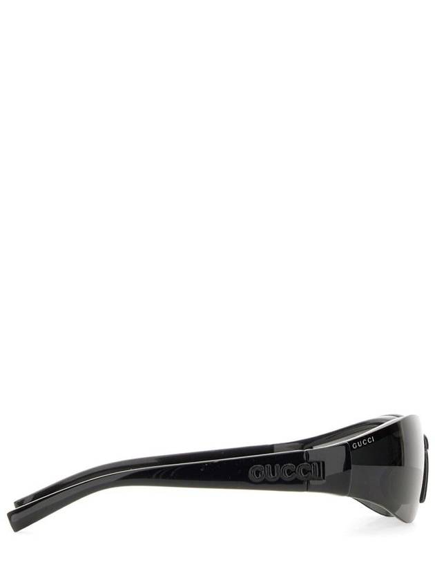 mask shape frame sunglasses black injection boutique 779494J16911012 - GUCCI - BALAAN 3