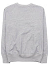 Mike Cotton Logo Sweatshirt Grey - ISABEL MARANT - BALAAN 3