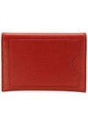 Vara Bow Card Wallet Red - SALVATORE FERRAGAMO - BALAAN 4