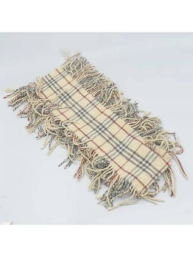 Lambswool muffler fashion accessories - BURBERRY - BALAAN 1