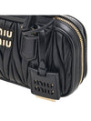 Arcadie Matelassé Mini Nappa Leather Cross Bag - MIU MIU - BALAAN 10