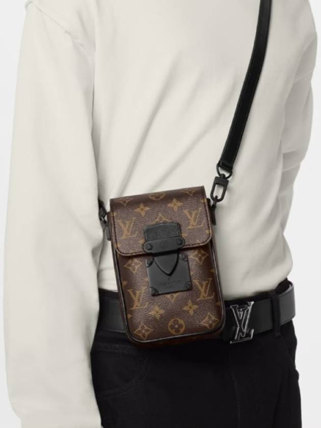 S-Lock Vertical Wearable Cross Bag Brown - LOUIS VUITTON - BALAAN 4