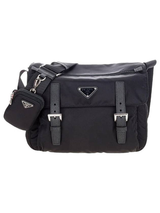 Re-Nylon Shoulder Bag Black - PRADA - BALAAN 1