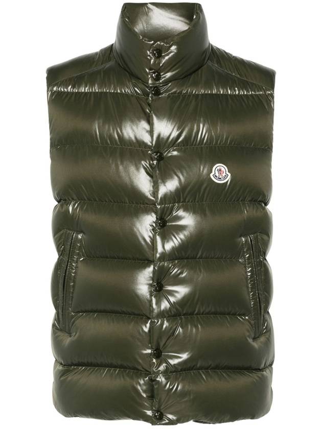 Tibb Down Vest Olive Green - MONCLER - BALAAN 3