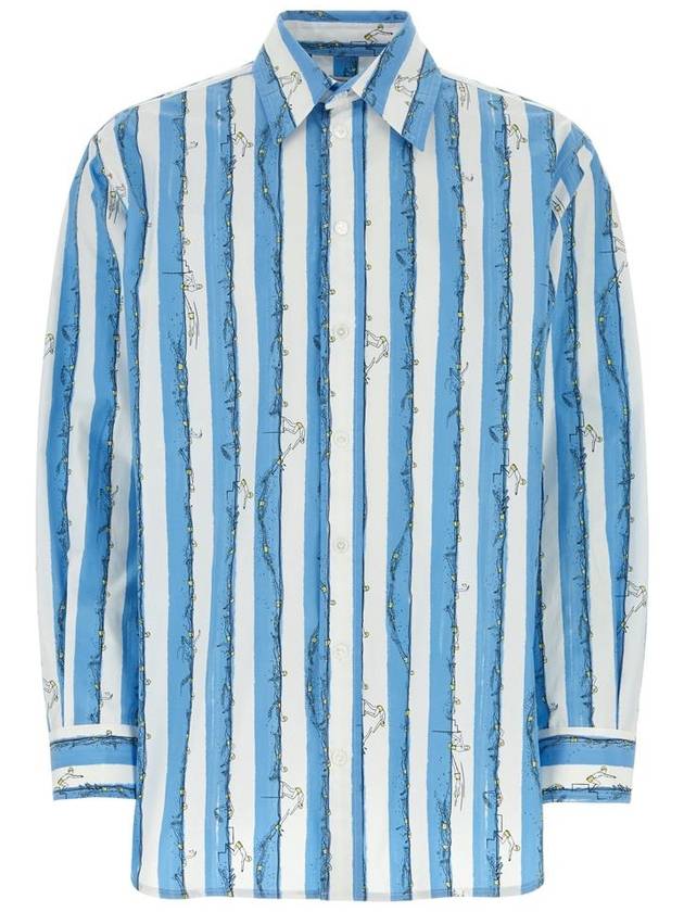 Long Sleeve Shirt 780554V3PX0 4257 ADMIRALBLUE - BOTTEGA VENETA - BALAAN 2