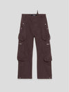 Le ChouChou Le Cargo Croissant Soft Cargo Wide Pants Dark Brown - JACQUEMUS - BALAAN 3