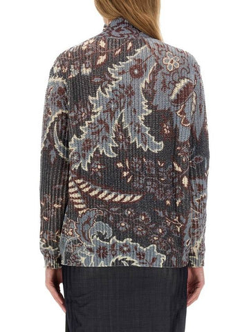 PRINTED WOOL SWEATER - ETRO - BALAAN 1