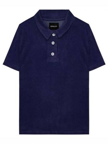 Howlin Polo T Shirt Highlife Time Navy - HOWLIN' - BALAAN 1