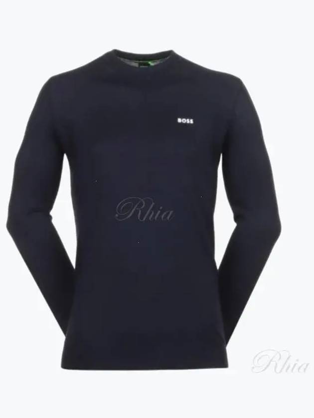 Momentum Light Crew Neck Sweater - HUGO BOSS - BALAAN 2