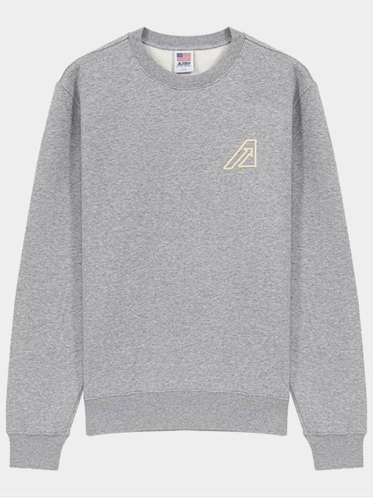 Icon Logo Sweatshirt Gray SWIM 411M - AUTRY - BALAAN 1