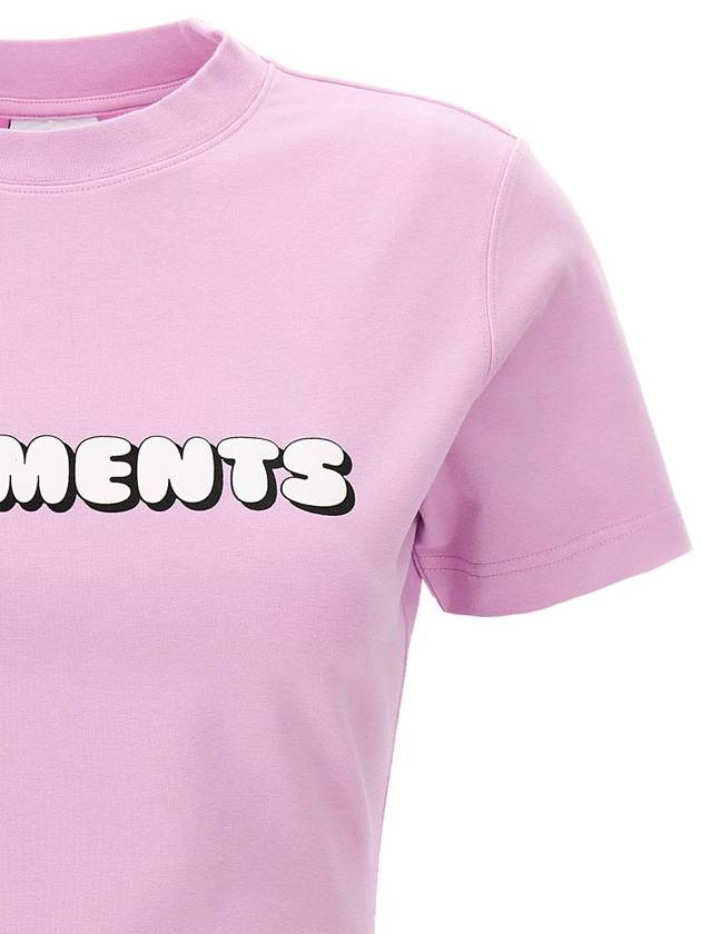 Vetements 'Logo' T-Shirt - VETEMENTS - BALAAN 3