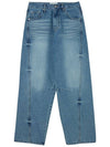 Engineered wide fit denim blue - THE GREEN LAB - BALAAN 6