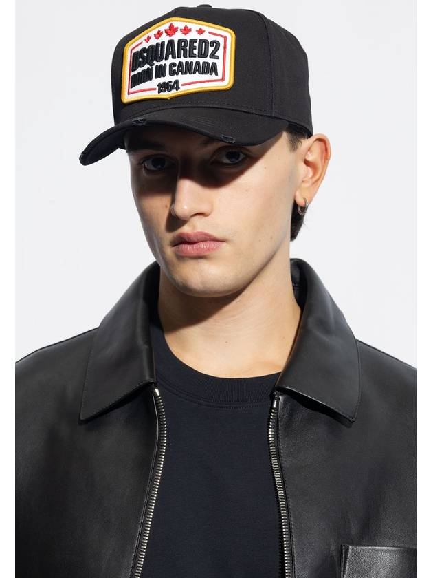 Hat BCM078305C00001 2124 Black - DSQUARED2 - BALAAN 3