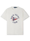 Classic fit polo yacht club t shirt white - POLO RALPH LAUREN - BALAAN 2