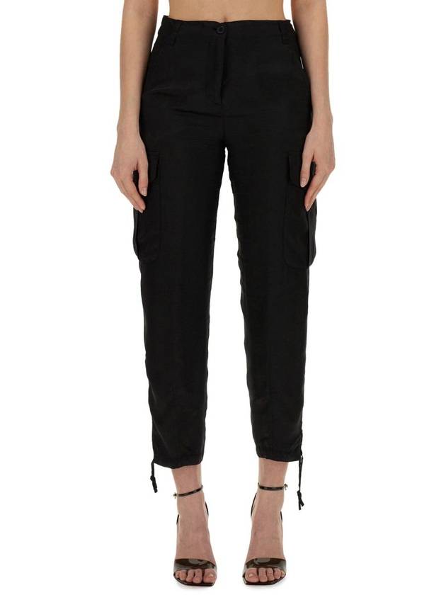 straight pants 0169 C32801241 BLACK - ASPESI - BALAAN 2