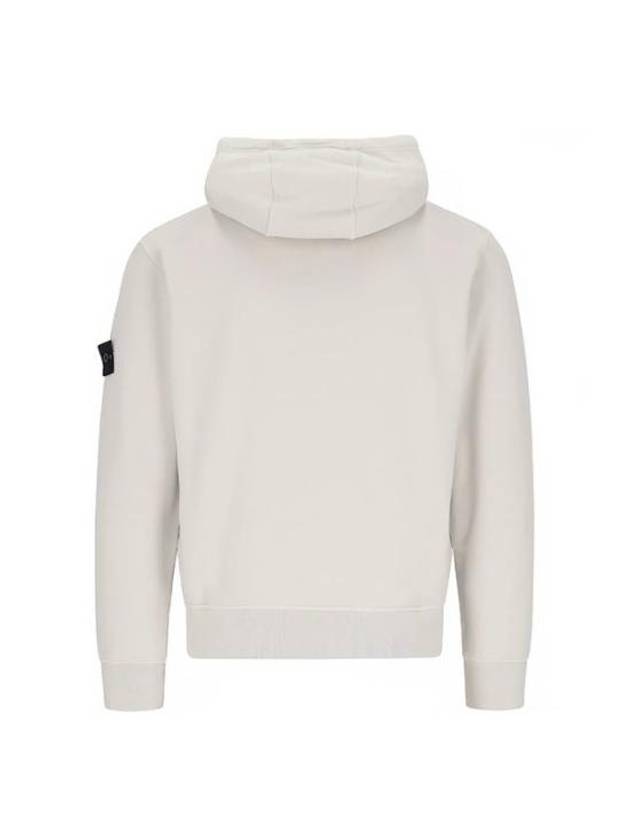 Signature Logo Patch Hoodie Beige - STONE ISLAND - BALAAN 3