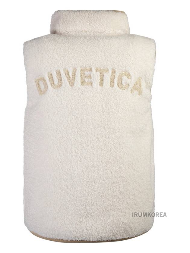 Logo Down Vest Beige - DUVETICA - BALAAN 7