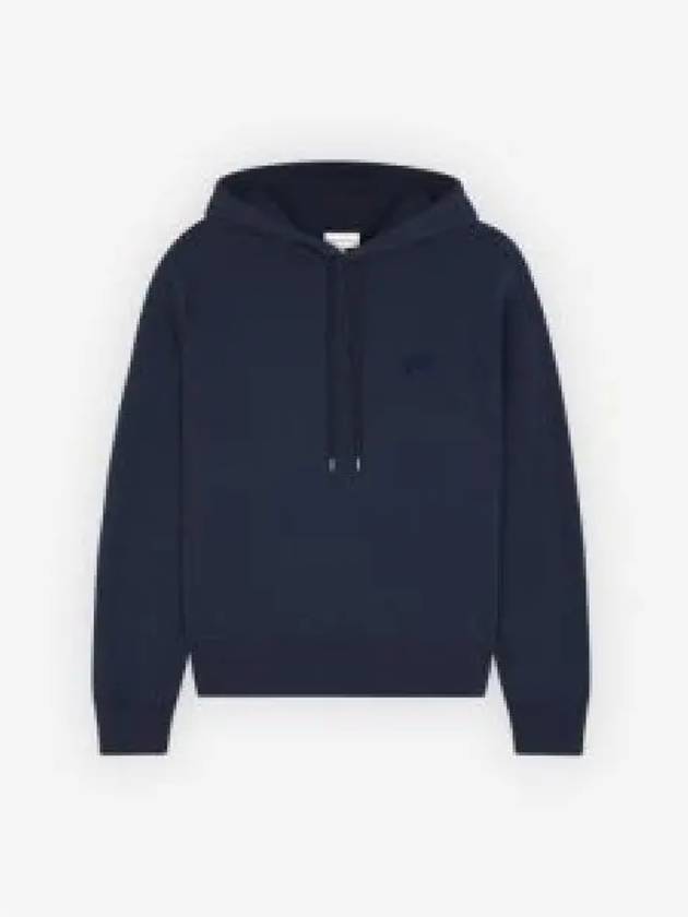 Bold Fox Head Patch Oversize Hoodie Navy - MAISON KITSUNE - BALAAN 2