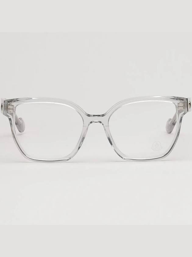 Glasses frame ML5155 020 horn rim transparent gray - MONCLER - BALAAN 3