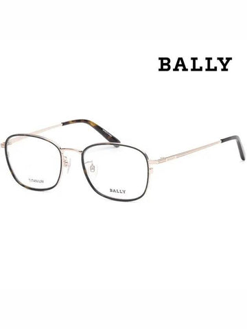 Titanium glasses frame BY5068H 052 metal frame square ultra light - BALLY - BALAAN 1