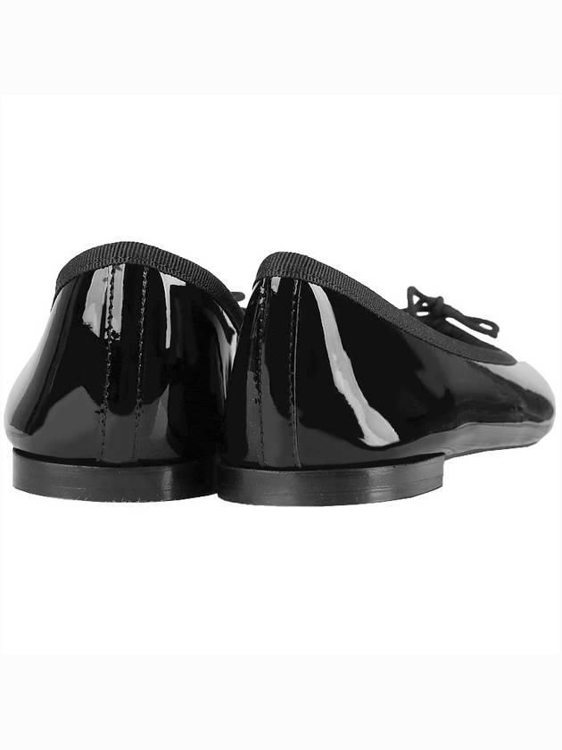 Cendrillon Sole Rubber Ballerina Black - REPETTO - BALAAN 6