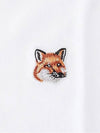 Fox Head Patch Classic Short Sleeve T-Shirt White - MAISON KITSUNE - BALAAN 4