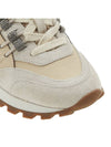 Women's Wool Low Top Sneakers Beige - BRUNELLO CUCINELLI - BALAAN 10