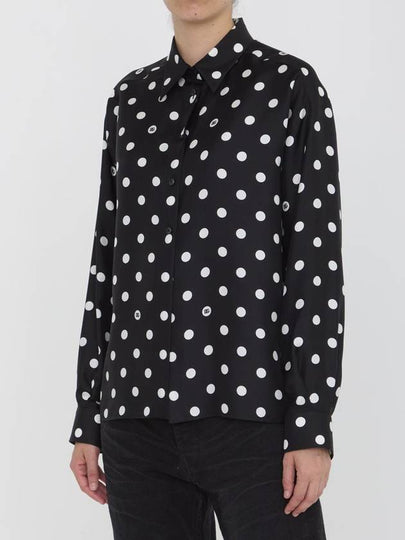 Shirt With Polka-Dot Print - DOLCE&GABBANA - BALAAN 2