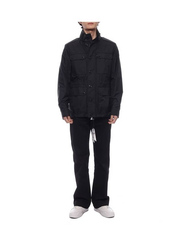 Man's Lez Rain Jacket Black - MONCLER - BALAAN 4