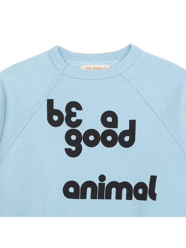 Kids brushed sweatshirt F24023 005 FV - THE ANIMALS OBSERVATORY - BALAAN 3