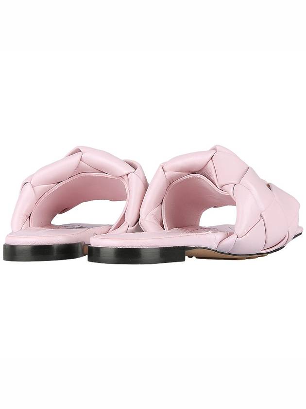 Women's Lido Leather Slippers Cameo - BOTTEGA VENETA - 6