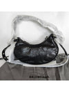 Le Cagole XS Lambskin Shoulder Bag Black - BALENCIAGA - BALAAN 8