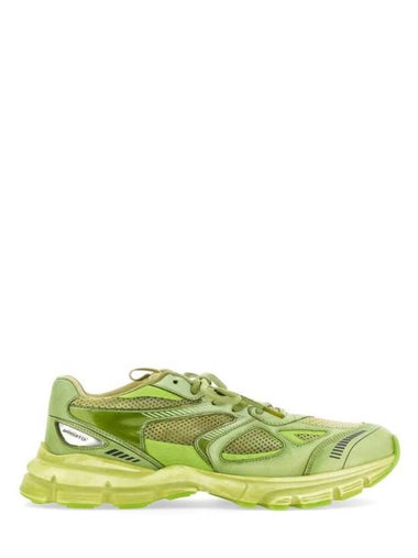 Marathon Dip Dye Vintage Low Top Sneakers Green - AXEL ARIGATO - BALAAN 1