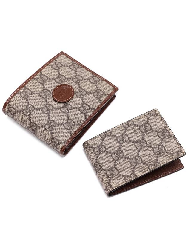 GG Removable Canvas Half Wallet Beige - GUCCI - BALAAN 6