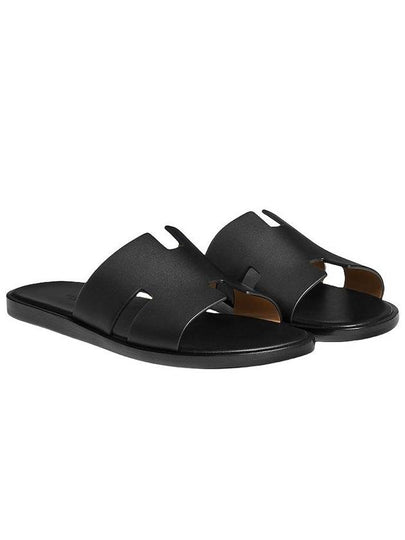 Izmir Slippers Black - HERMES - BALAAN 2