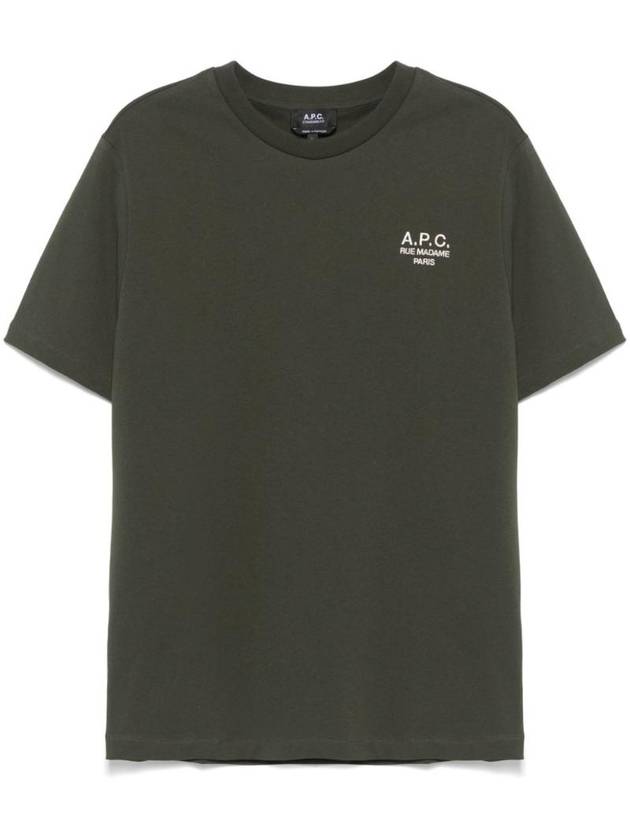 Standard Grand VPC Short Sleeve T-Shirt Green - A.P.C. - BALAAN 1