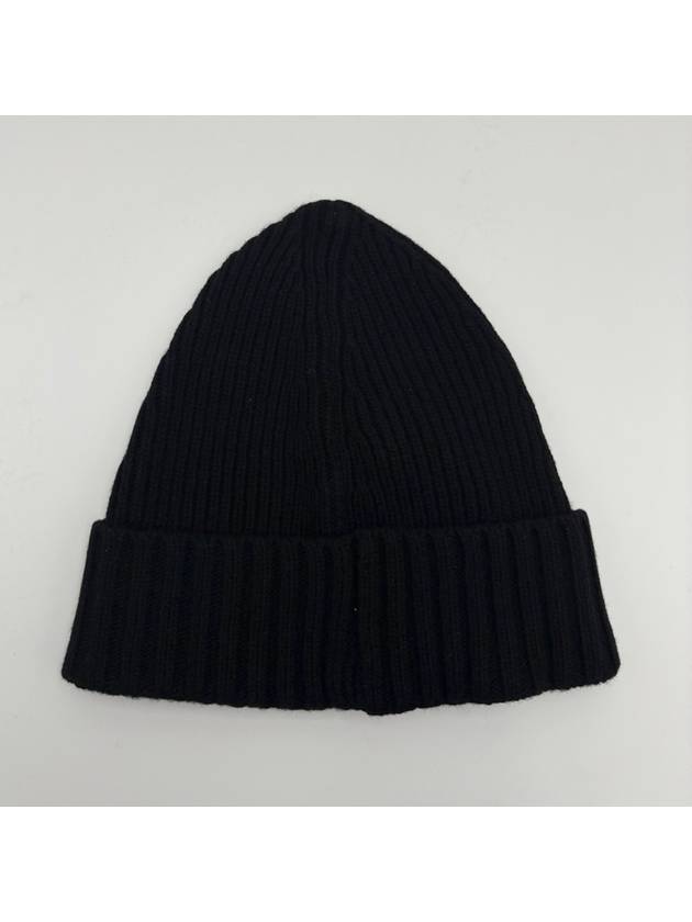 Kids Waffen Patch Beanie Black - STONE ISLAND - BALAAN 3