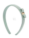 Vara Bow Headband Lucha Green - SALVATORE FERRAGAMO - BALAAN 2