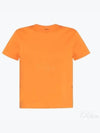 Women's Ava Mini Embroidered Logo Cotton Short Sleeve T-Shirt Orange - JACQUEMUS - BALAAN 2