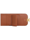 Triomphe Canvas Small Half Wallet Tan - CELINE - BALAAN 7