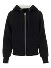 Classic Bunny 2 Zip Up Hoodie White Lining Black - MOOSE KNUCKLES - BALAAN 2