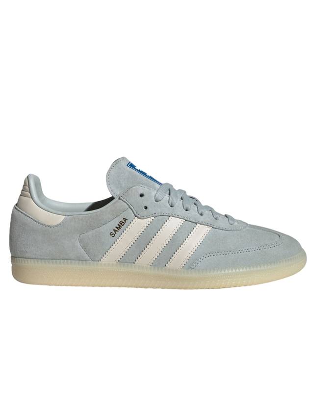 Samba OG Suede Low Top Sneakers Wonder Silver - ADIDAS - BALAAN 1