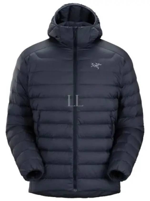 Cerium Logo Hooded Padding Navy - ARC'TERYX - BALAAN 2