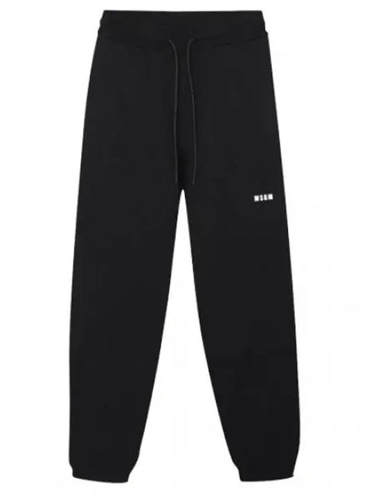 Micro Logo Cotton Sweatpants Women s Training Pants - MSGM - BALAAN 1