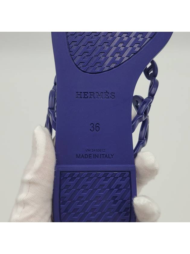 Island Sandals Violet Iris - HERMES - BALAAN 10