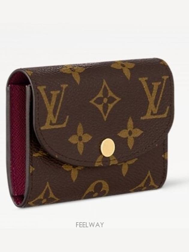 Rosalie Monogram Coin Wallet Fuchsia - LOUIS VUITTON - BALAAN 2