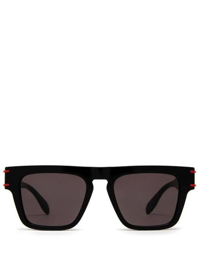 Sunglasses AM0397S 003 003 BLACK BLACK GRAY - ALEXANDER MCQUEEN - BALAAN 2