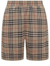 Vintage Check Technical Twill Shorts Beige - BURBERRY - BALAAN 2