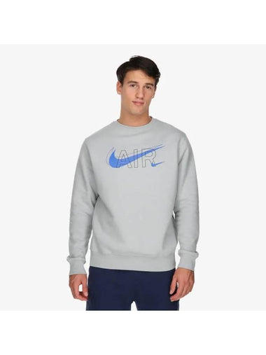 Sportswear Club Sweatshirt Grey - NIKE - BALAAN 1