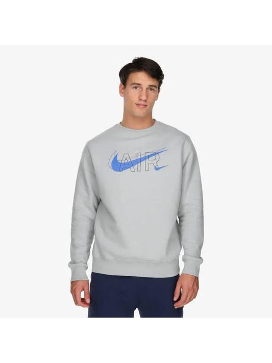 Sportswear Club Sweatshirt Grey - NIKE - BALAAN 2